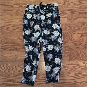 Floral Aritzia pants